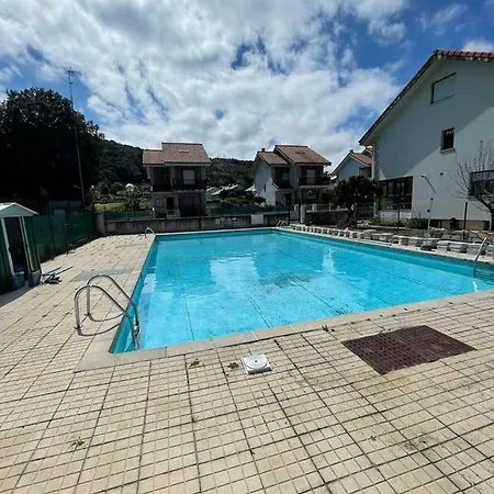 Chalet En Urbanizacion Con Piscina Argoños Buitenkant foto